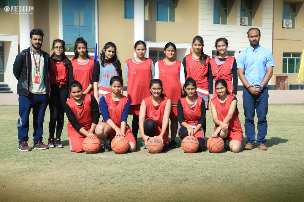 Presidium Gurgaon-57, OUR PRESIDIANS WIN THE INTER-PRESIDIUM BASKETBALL CHAMPIONSHIP